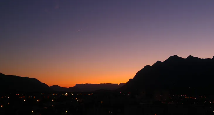 2019-09-30 Coucher de soleil sur la Combe de Savoie