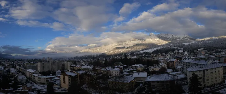 2026-01-11 Le massif des Bauges enneigé