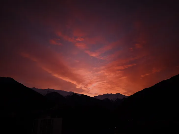 2026-01-27 Lever de soleil sur la Tarentaise