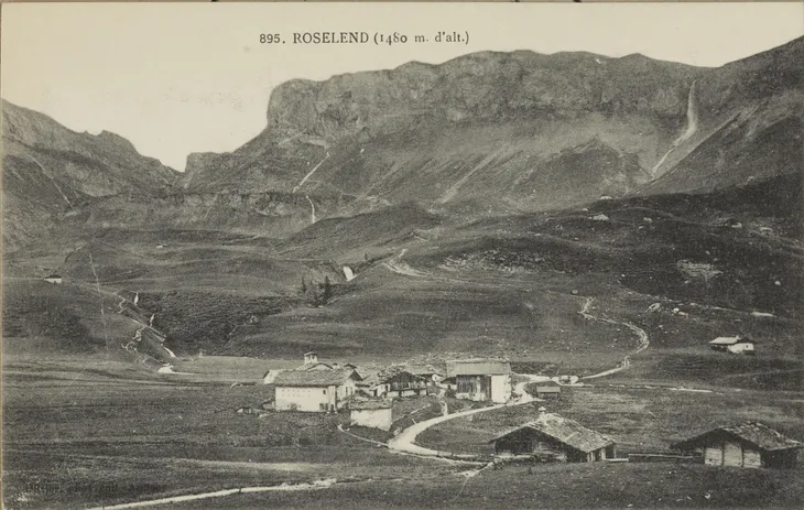 Roselend et le Rocher du Biolley