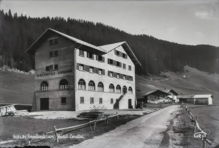 L’hôtel Couttet en 1937