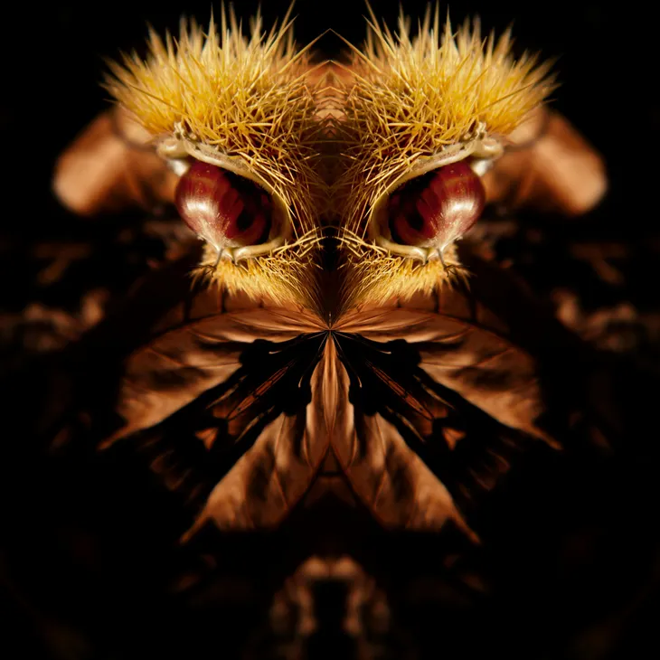 Mirror glad bird _13