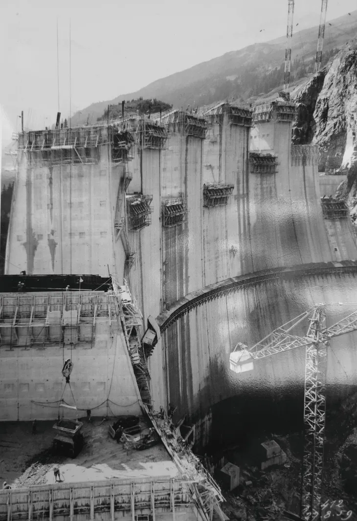 Coffrages de la voûte