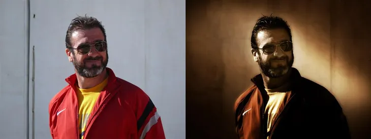 Avant après Eric Cantona