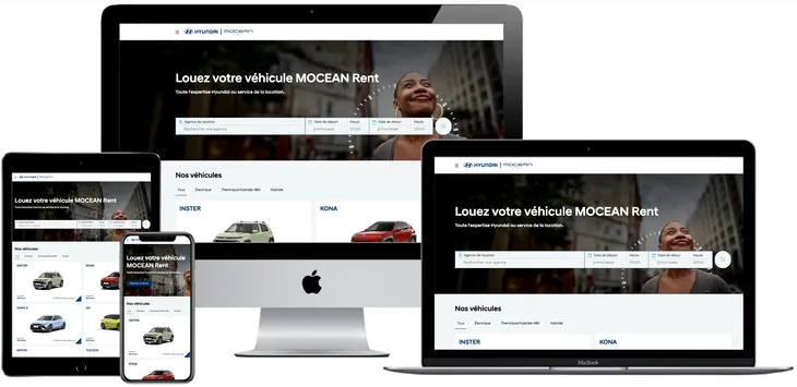 Écrans Hyundai Rent