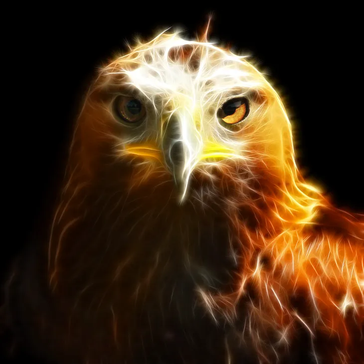 Aigle royal Fractalius