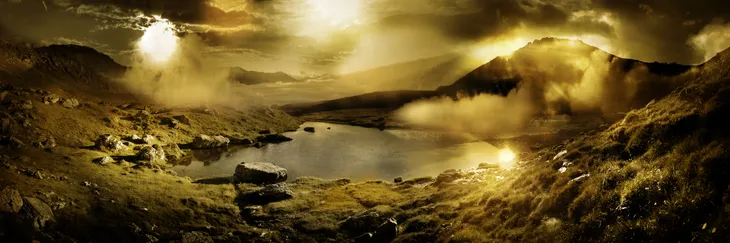 Le lac Riondet le jour d’après