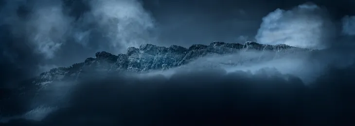 Massif de la Chartreuse en hiver