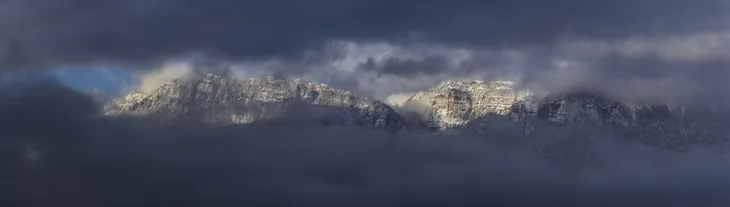 Massif de la Chartreuse en hiver
