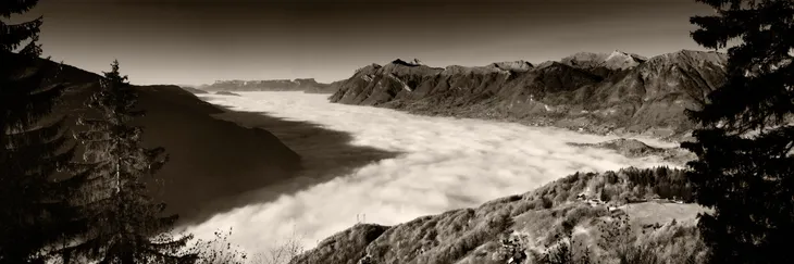 Mer de nuages au dessus d’Albertville