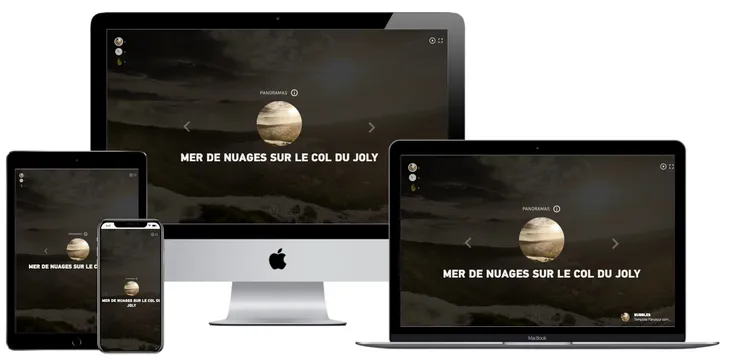 Écrans Panotour Bubbles