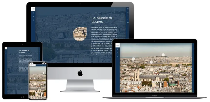 Écrans Paris 26 Gigapixels v2