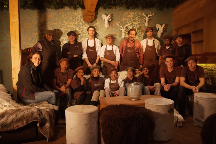 Le personnel du restaurant