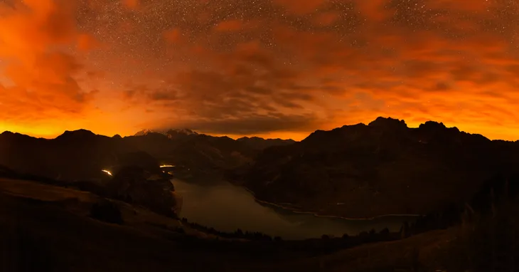 Nuit d’été sur la Roche Parstire