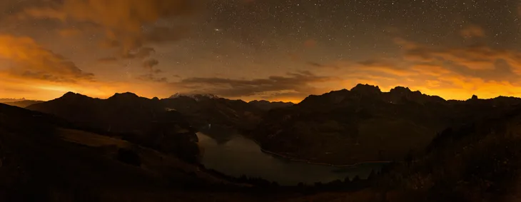 Nuit d’été sur la Roche Parstire