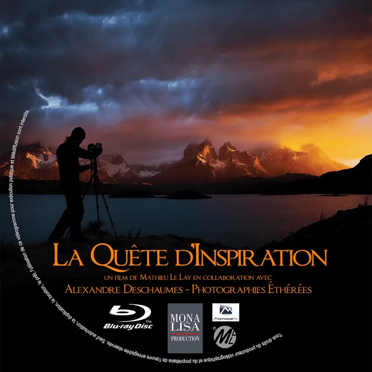 Gabarit Blu-Ray et DVD du film La Quête d’Inspiration
