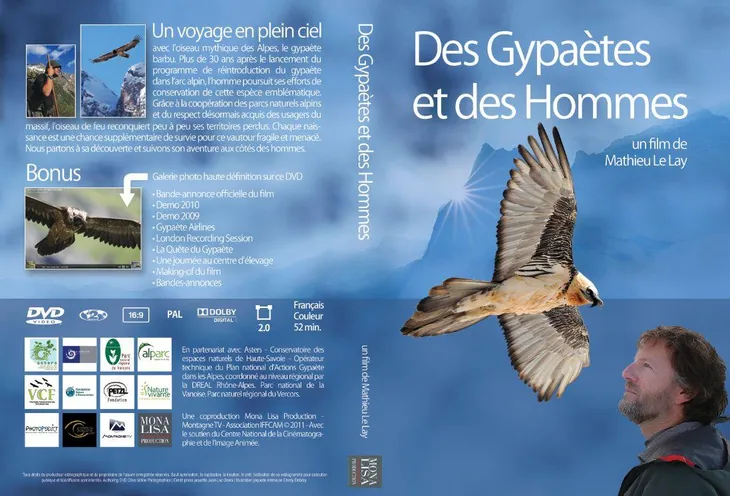Jaquette Blu-Ray et DVD du film Des Gypaètes et des Hommes