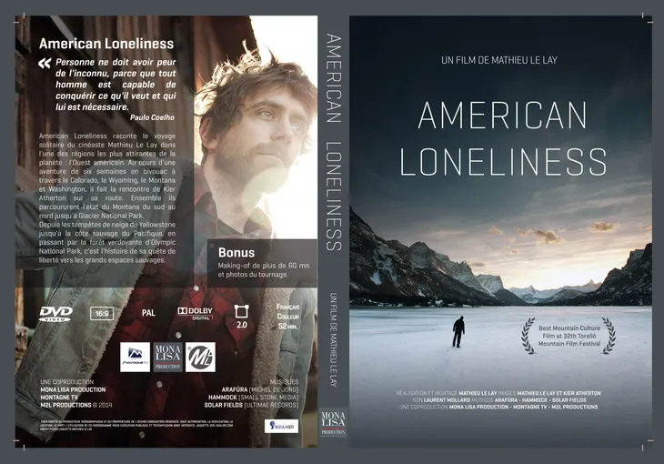 Jaquette Blu-Ray et DVD du film American Loneliness